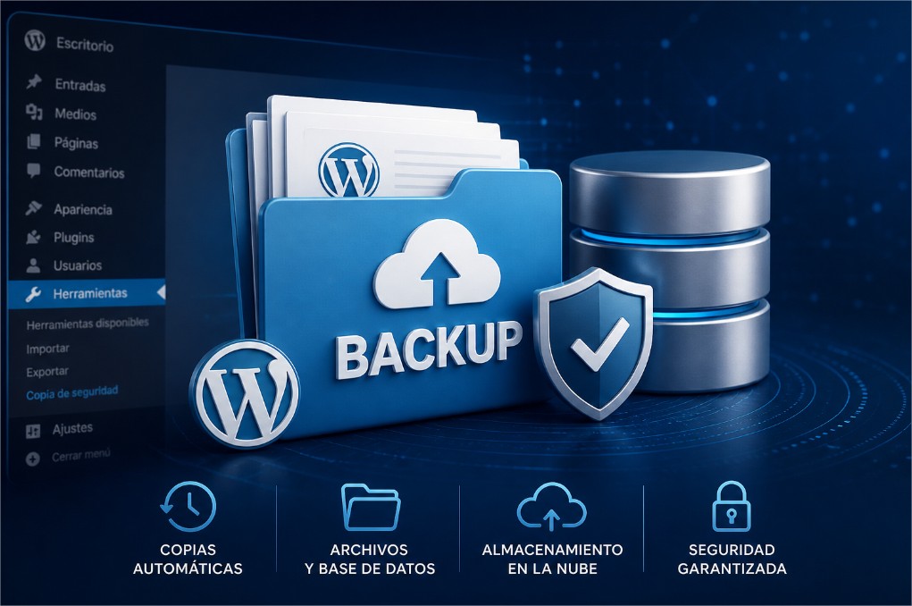Cómo hacer copia de seguridad en WordPress paso a paso