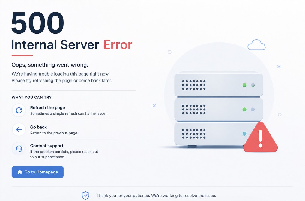 Cómo solucionar el error 500 Internal Server Error en WordPress