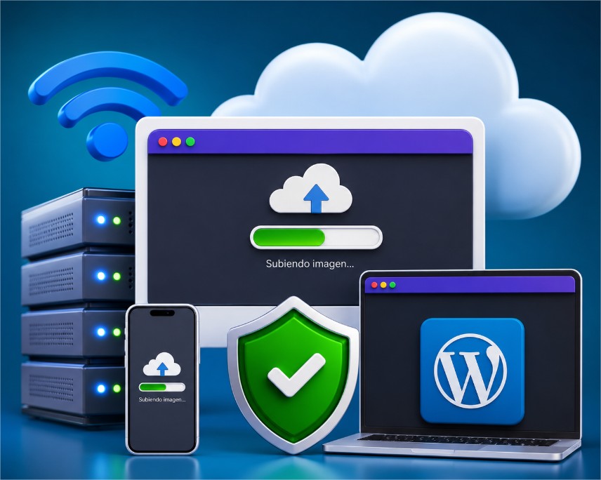Solución cuando WordPress no sube imágenes